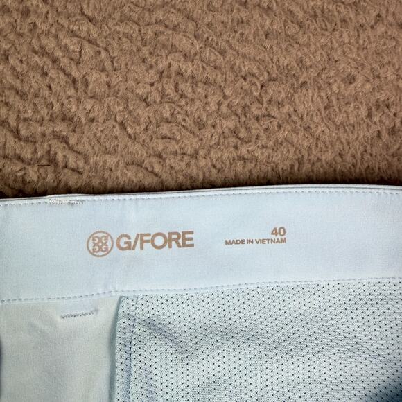 G/Fore Maverick 4-Way Stretch Shorts Mens 40 Baja Blue 8” Golf Performance NEW - Picture 5 of 10